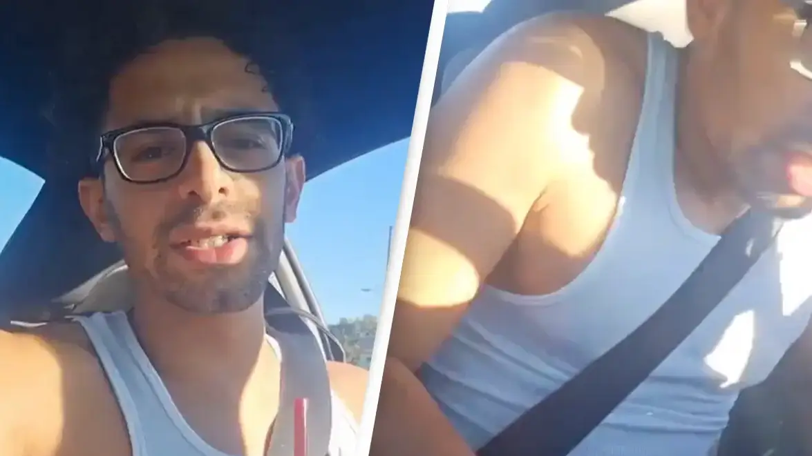 People shocked at streamer's three-word response after getting hit by a car while livestreaming