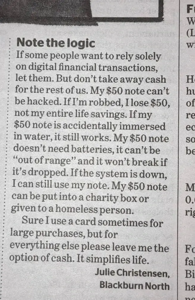 Here's the viral letter.