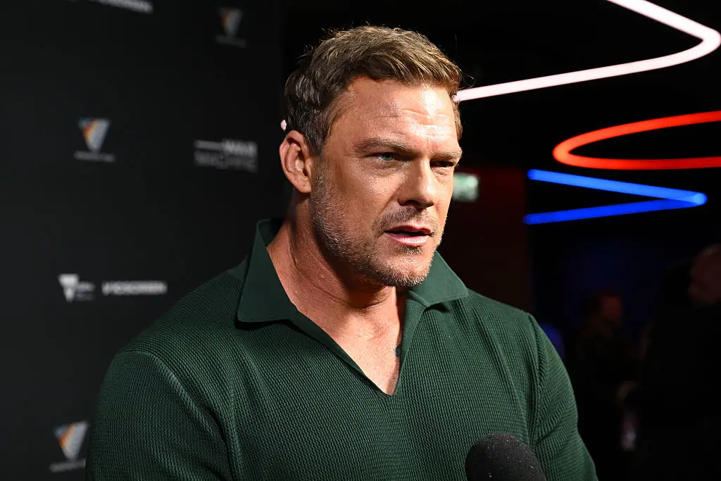 The 'Reacher' star has finally shared his view of the fight after days of discourse (Kierra Thorn/Getty Images)