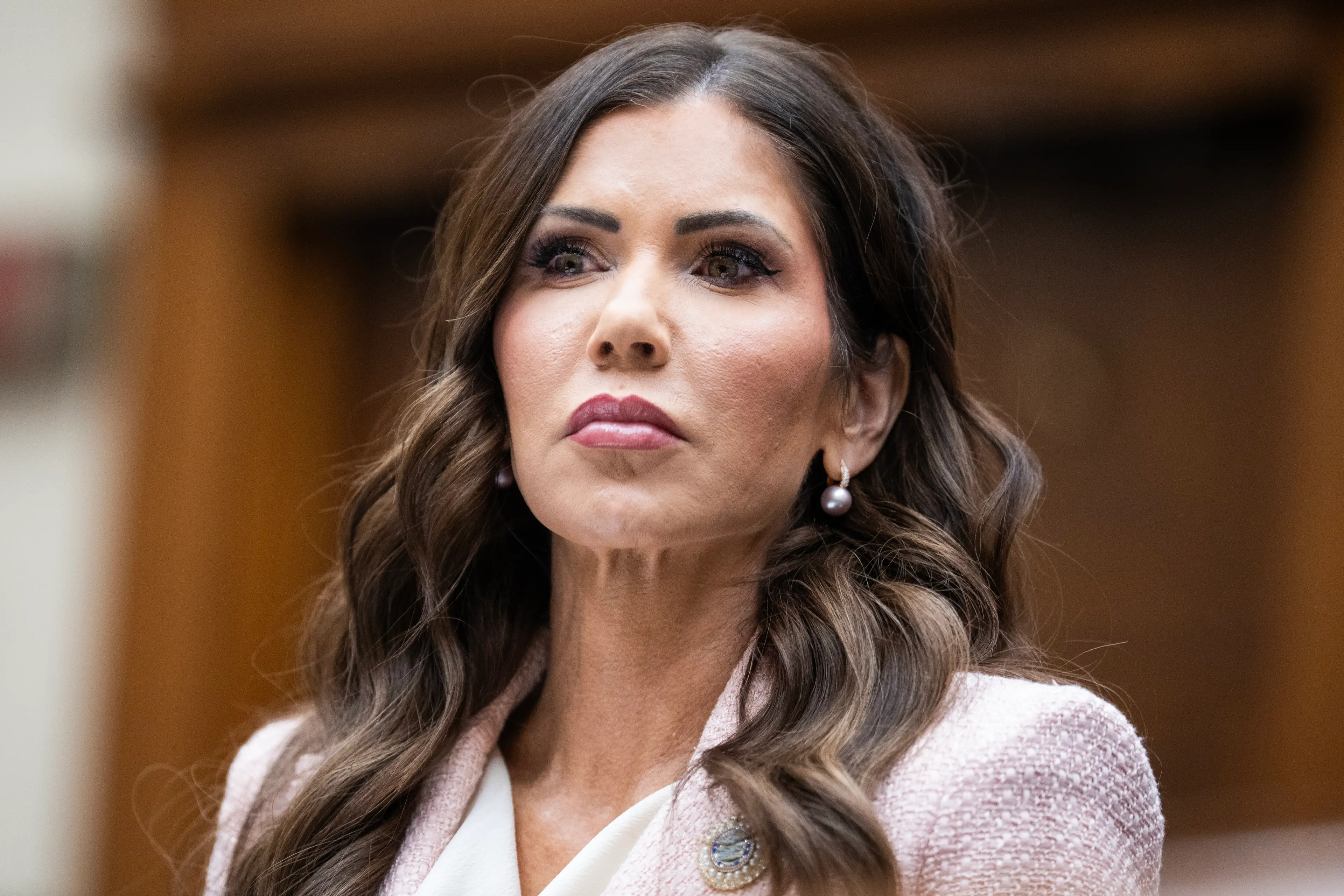 Kristi Noem was also recently sacked by Trump (Tom Williams/CQ-Roll Call, Inc via Getty Images)