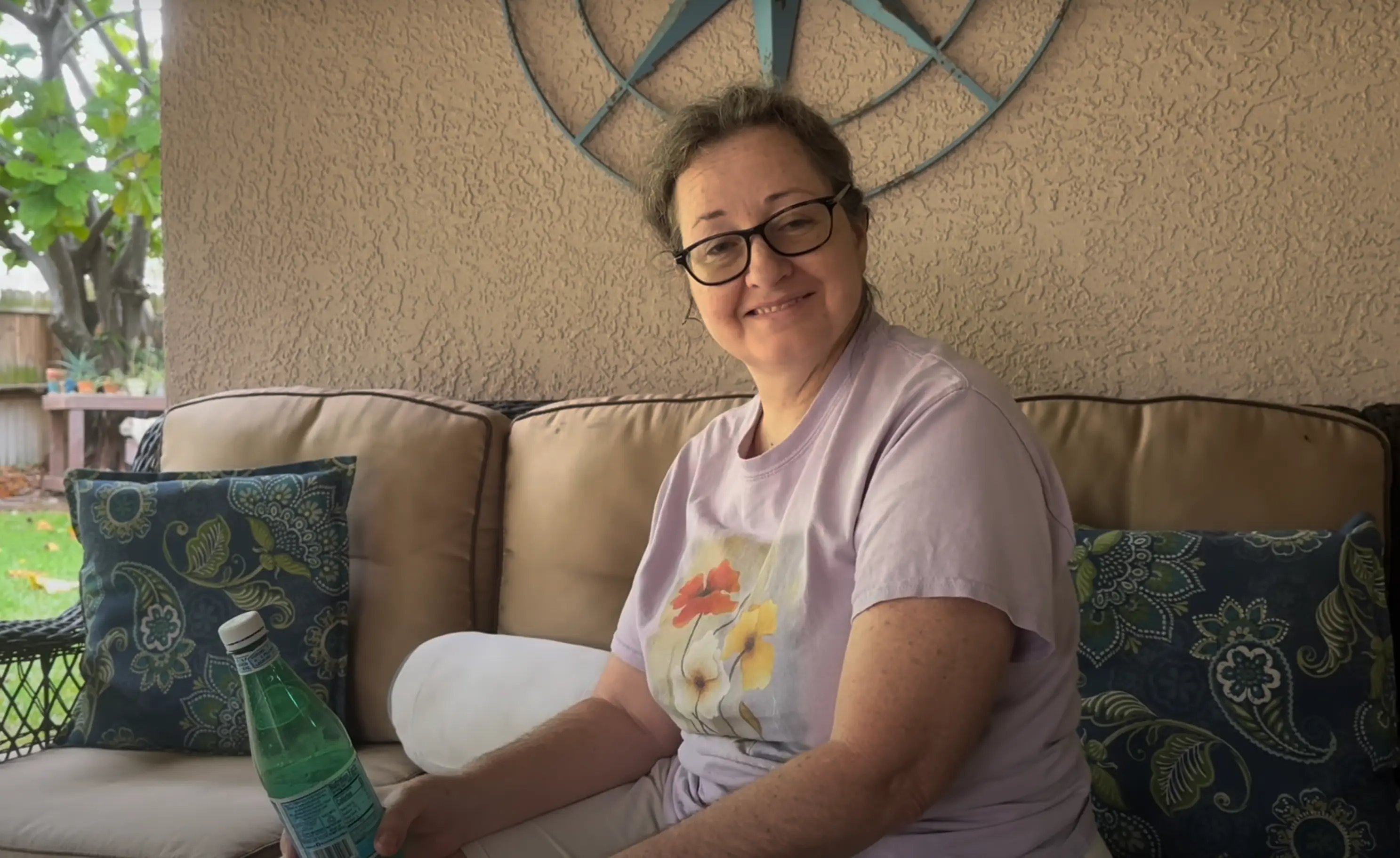 Theresa tragically passed away in March last year (YouTube/Trey & Theresa Pippen)