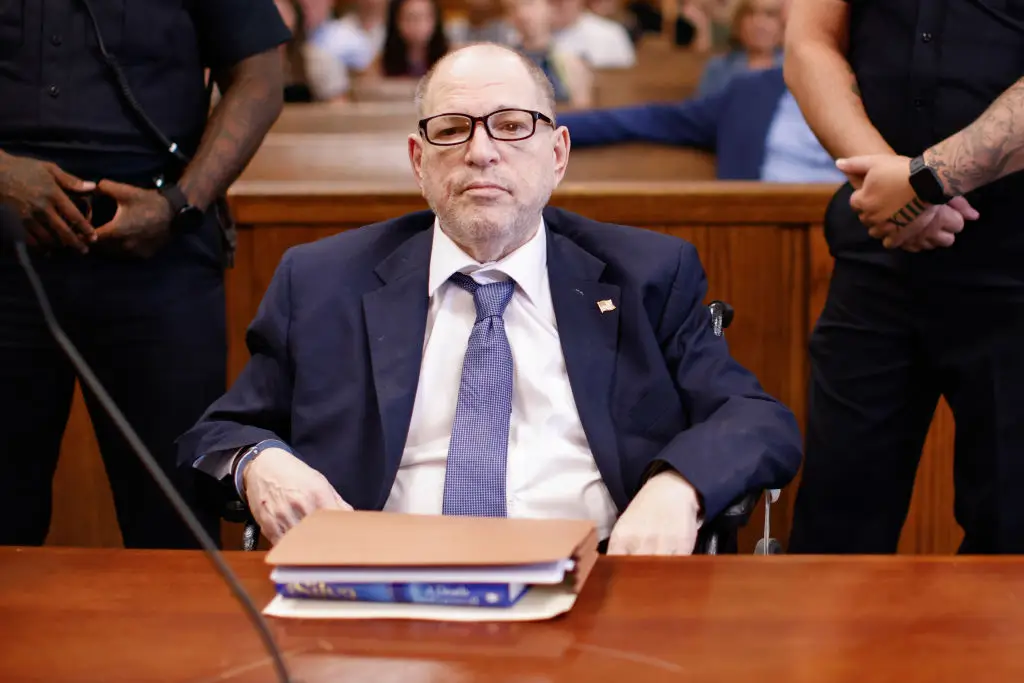 Weinstein has denied allegations of non-consensual sex throughout the proceedings (Pool/Pool/Getty Images)