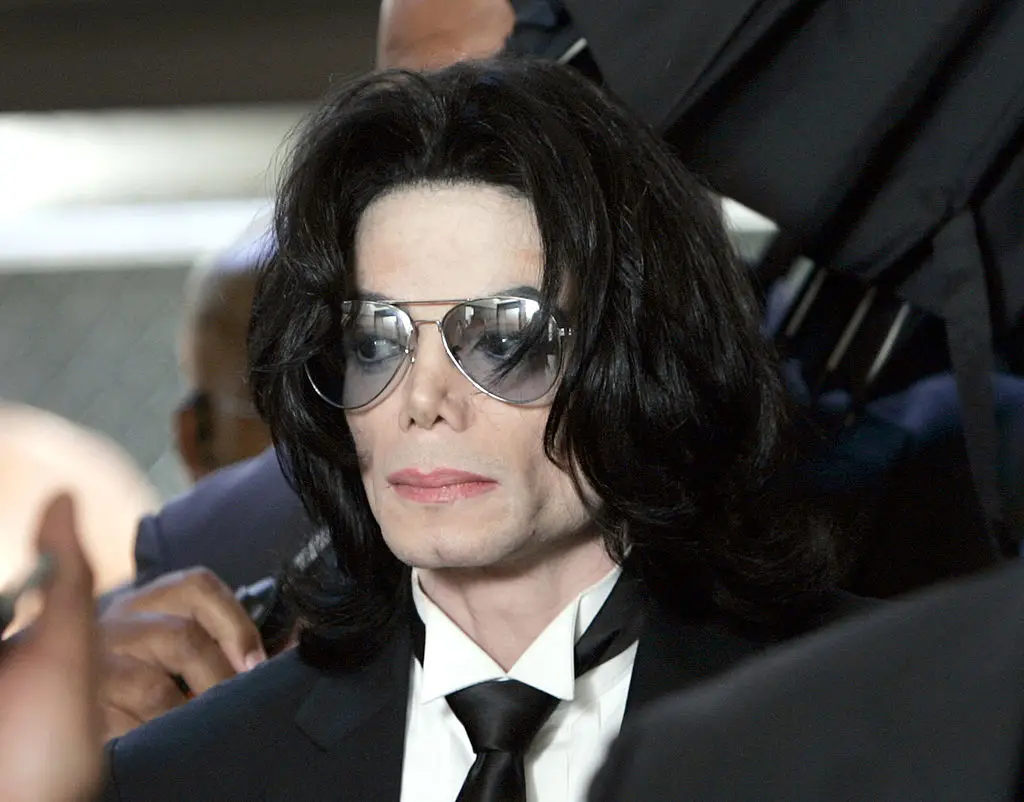 Michael Jackson was found not guilty in a child molestation case in 2005, just four years before his death (Photo by Kevork Djansezian-Pool/Getty Images)