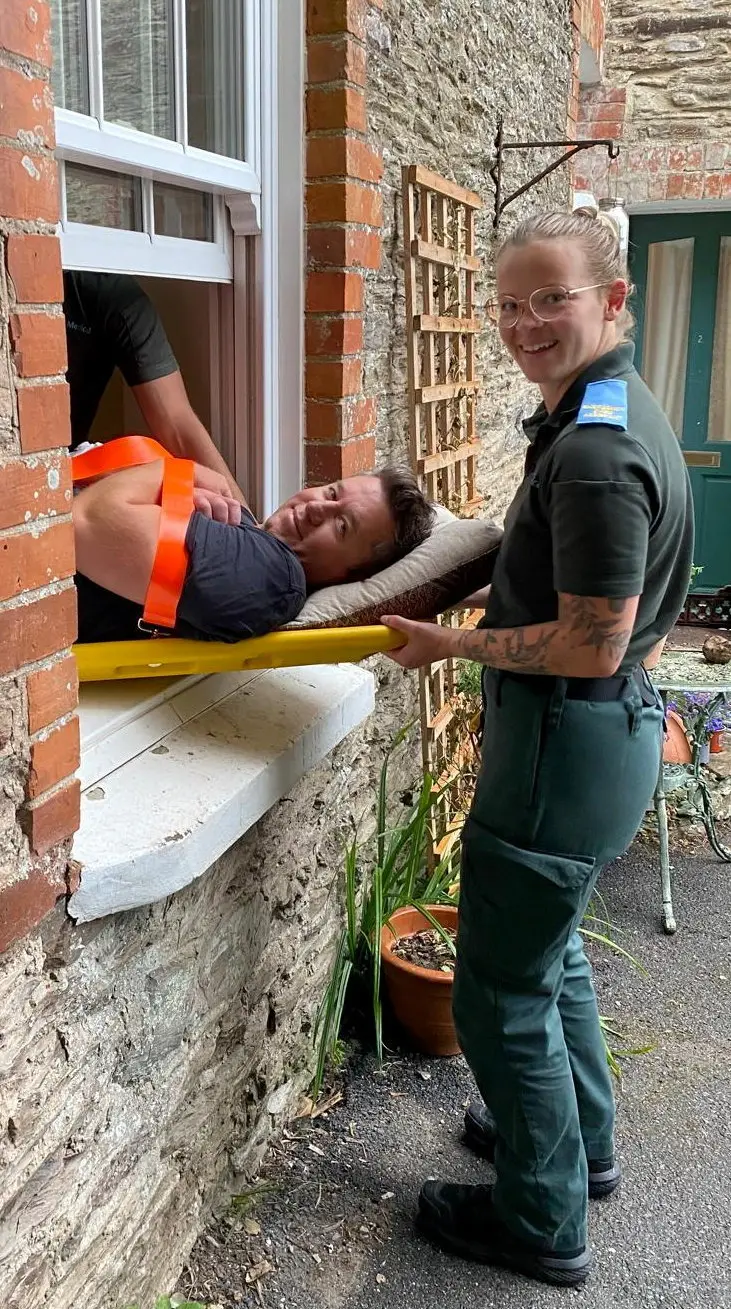 Zack was told he has cancer (SWNS)