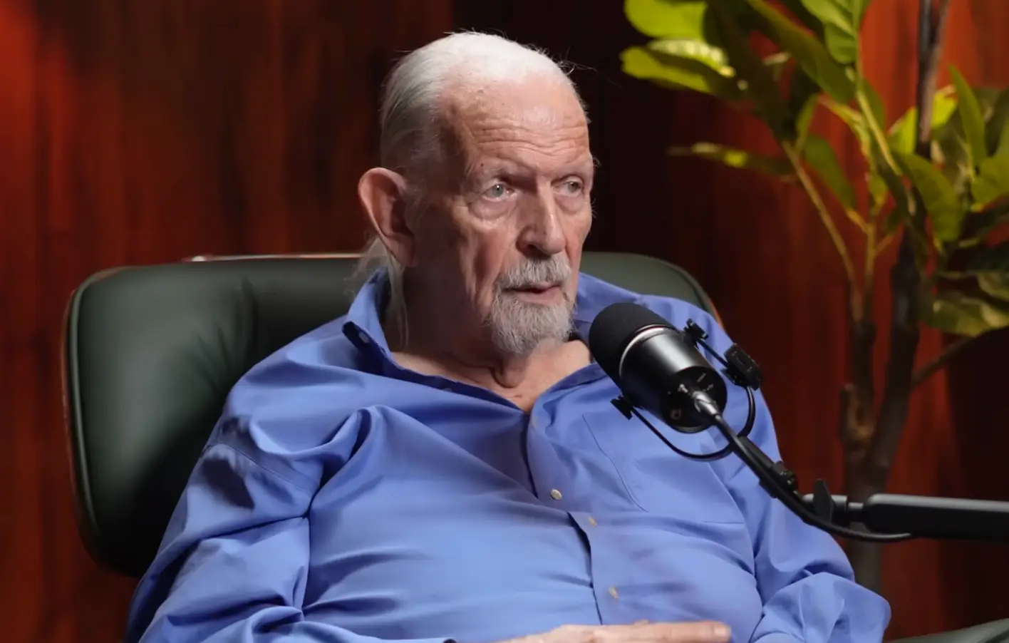 Leonard 'Lyn' Buchanan was once a remote viewer for the CIA (Jesse Michels/YouTube)