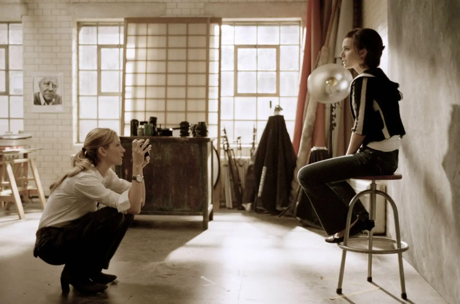 The pair reportedly gifted each other necklaces (Sony Pictures Releasing)