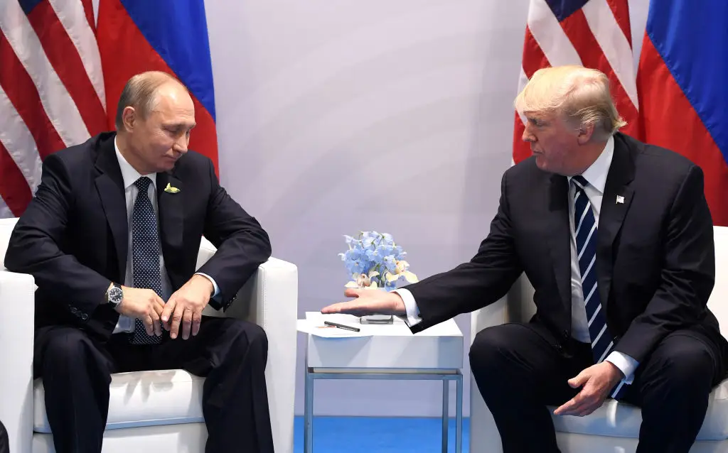 President Donald Trump is attempting to broker a deal with Putin's Russia to stop its invasion of Ukraine (SAUL LOEB/AFP via Getty Images)