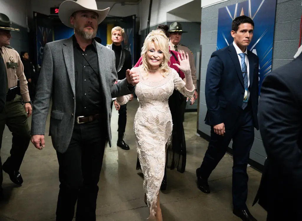 Bryan Seaver was fired as the head of security for Dolly Parton's estate (Robby Klein/Getty Images for CMA)