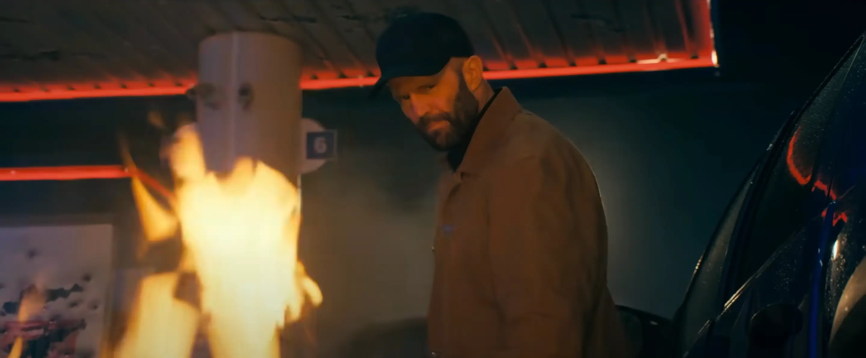 Jason Statham in The Beekeeper.