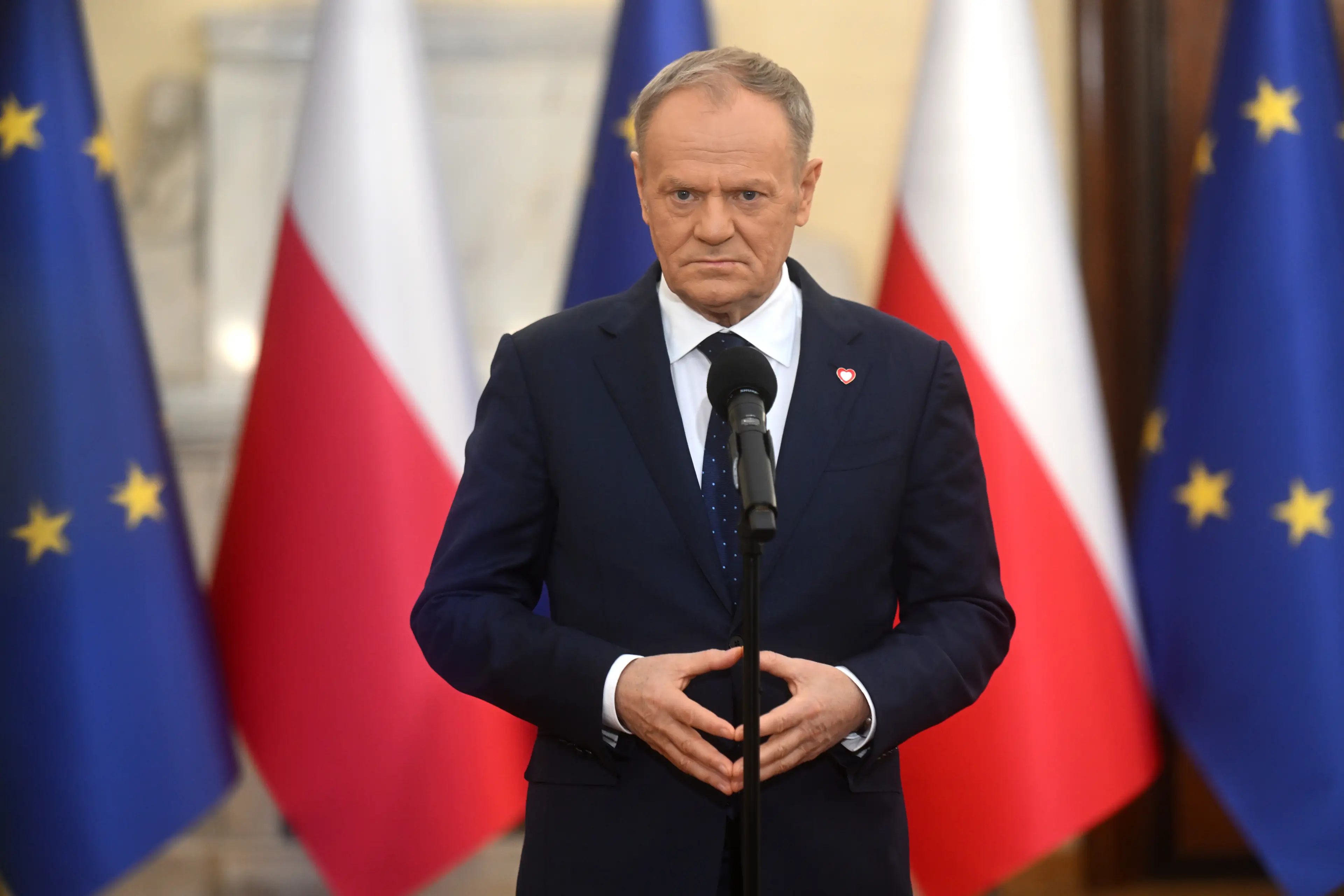 Donald Tusk warned annexing Greenland would strain NATO relations with the US (Omar Marques/Getty Images)
