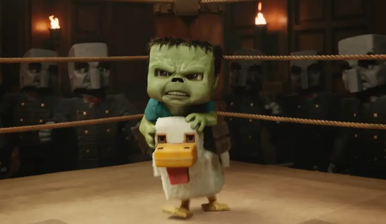 Chicken jockey's appearance is sending film fans into a frenzy (Warner Bros.)