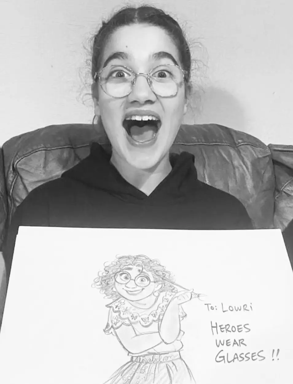 Lowri didn't receive a letter back from Disney but her message to them went viral.