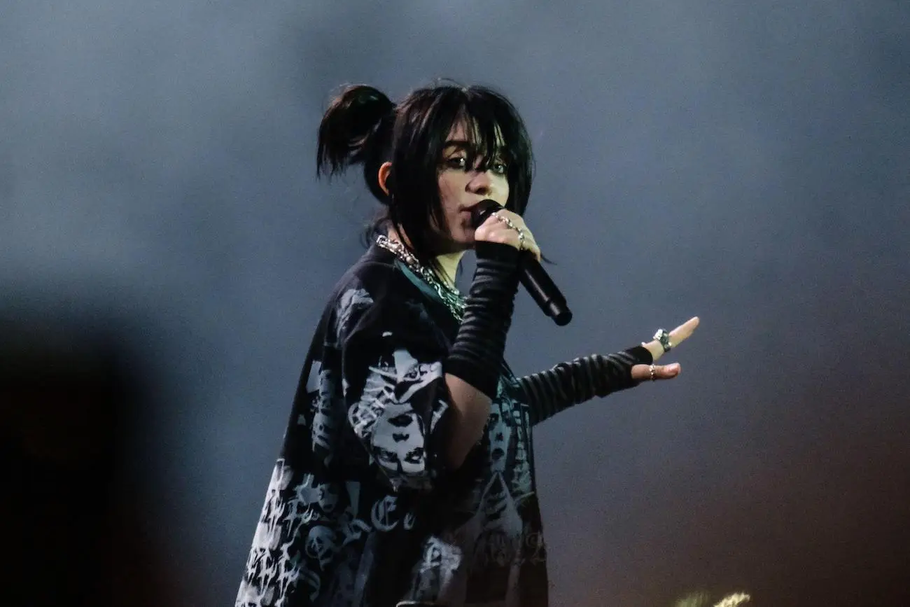 Billie Eilish has said it was a 'really dark day for women in the US'.