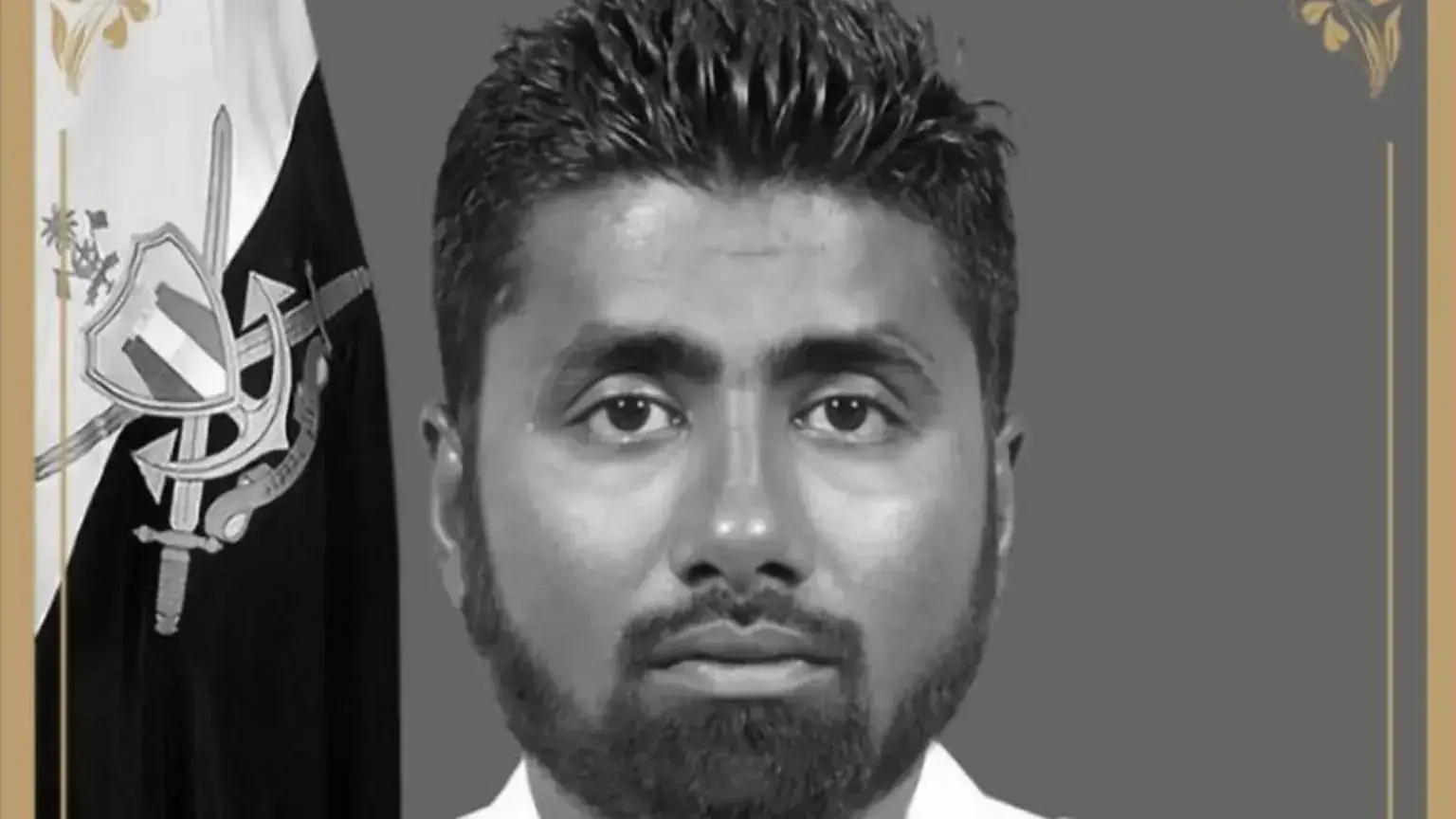Staff Sgt Mohamed Mahdhee died in the rescue effort (Maldives Government)