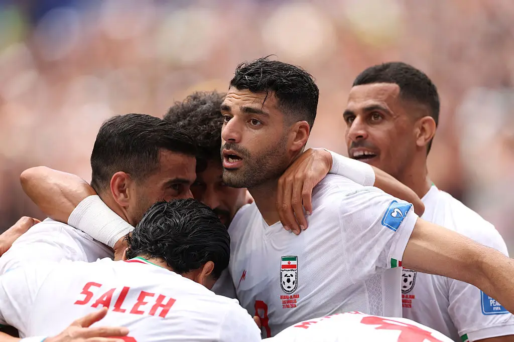 Iran left a note at the World Cup (Photo by Stu Forster/Getty Images)