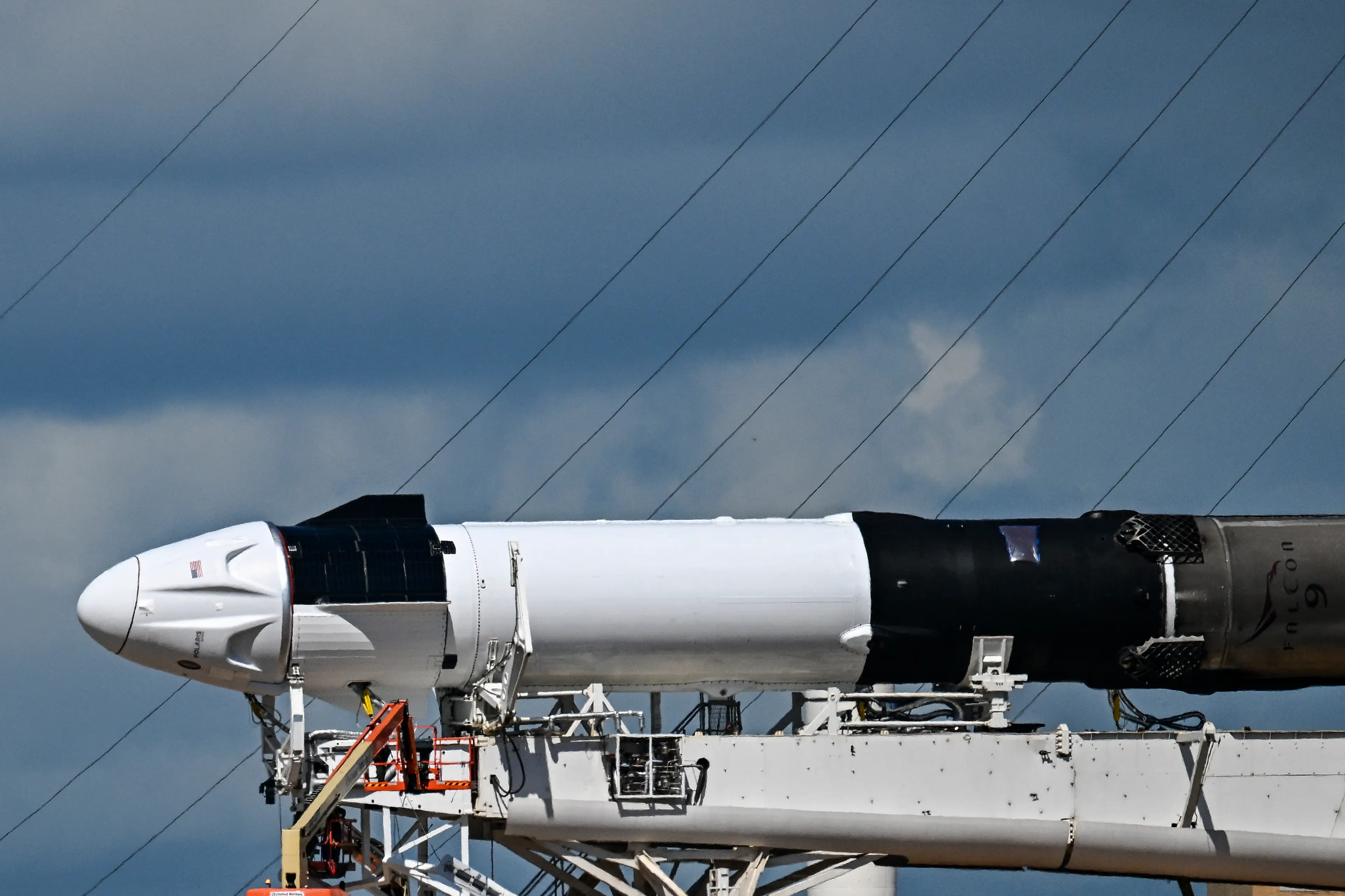 A SpaceX rocket or LoveHoney's latest release? (CHANDAN KHANNA/AFP via Getty Images)