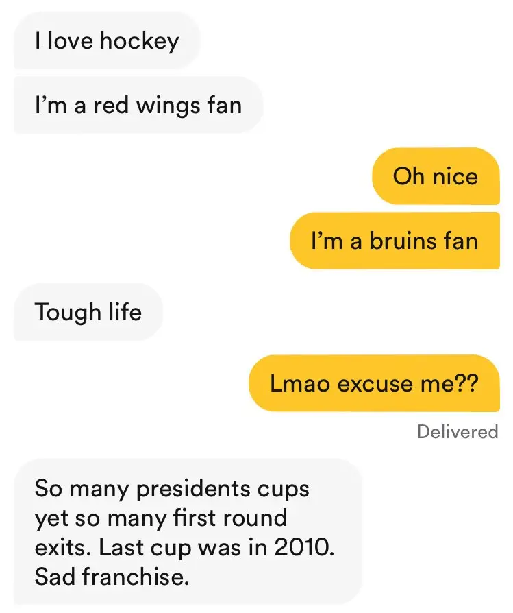 People were divided by her response to the conversation.