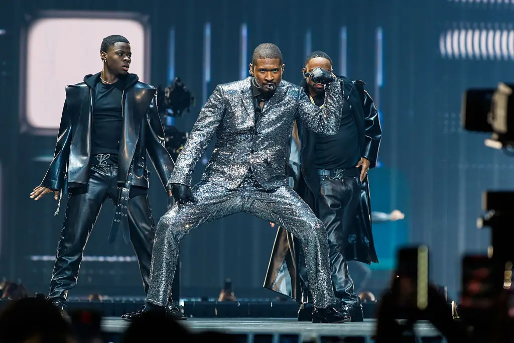 Usher performed in Paris earlier this month. (Pierre Suu/Contributor/Getty)