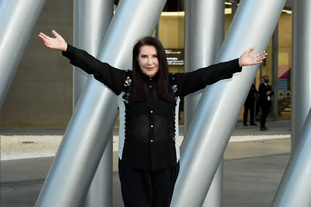 Marina Abramovic pioneered performance art (Marilla Sicilia/Archivio Marilla Sicilia/Mondadori Portfolio via Getty Images)