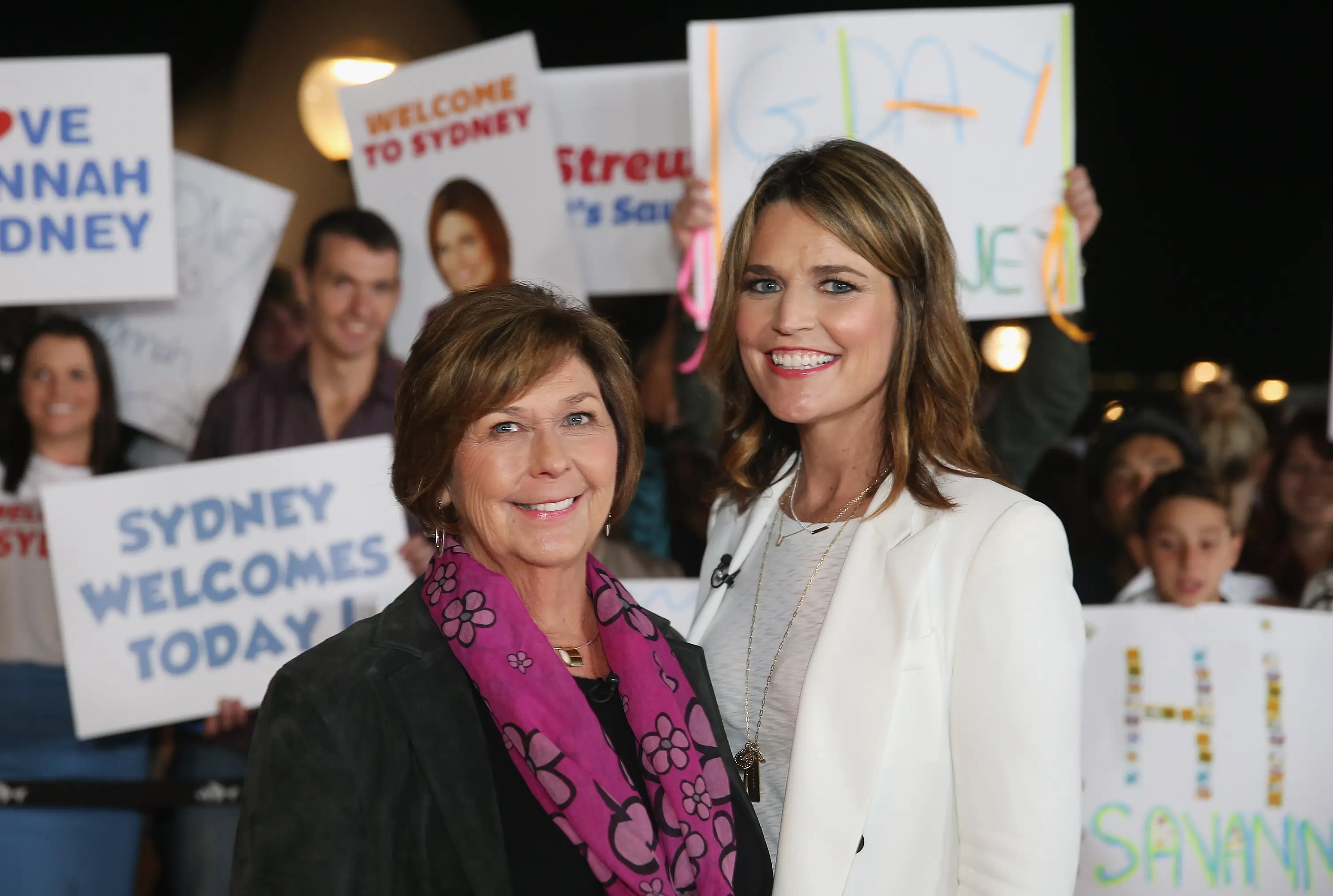 Nancy Guthrie with her daughter Savannah (Don Arnold/WireImage)