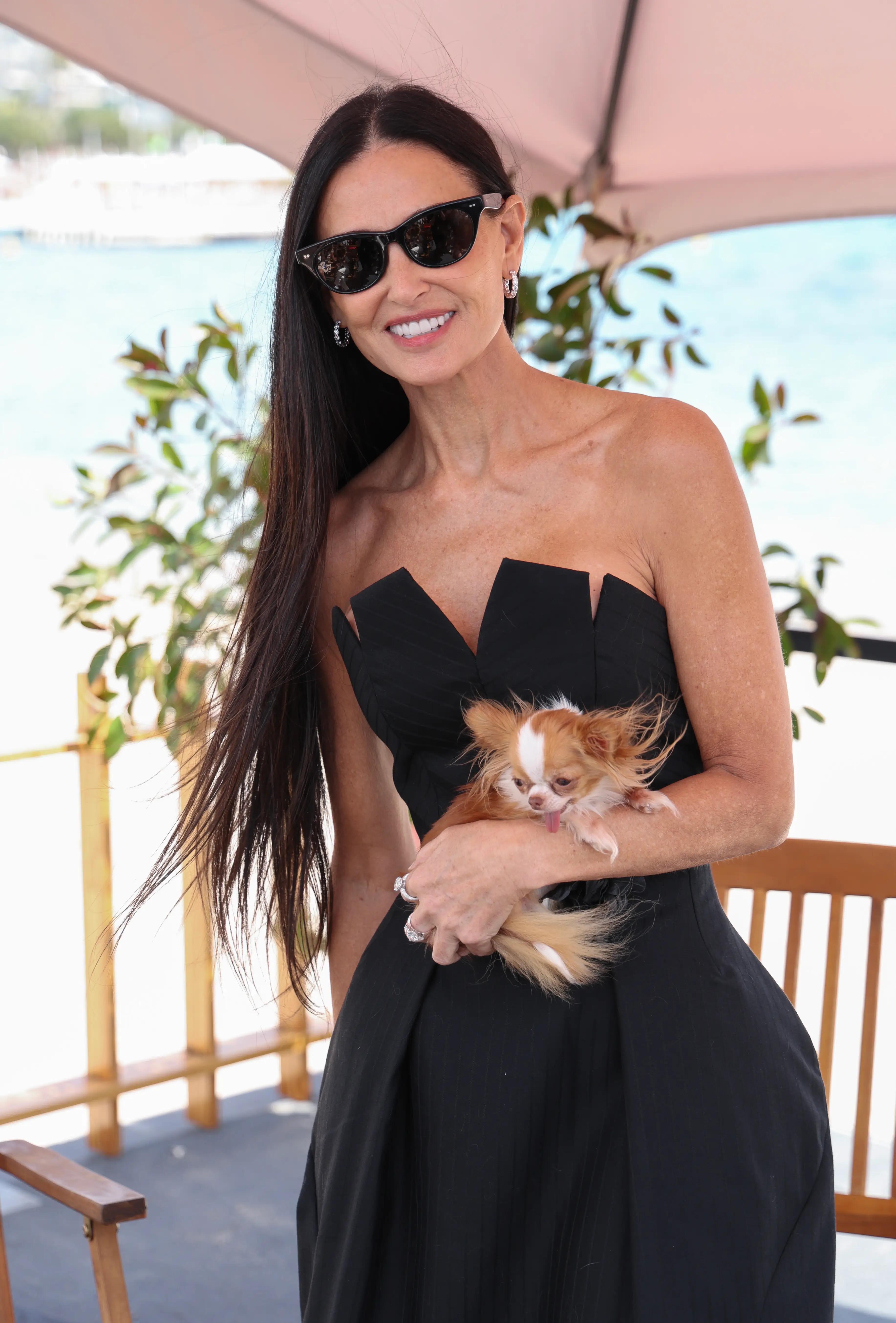 Demi Moore at the Cannes Film Festival. (Mike Marsland/WireImage)