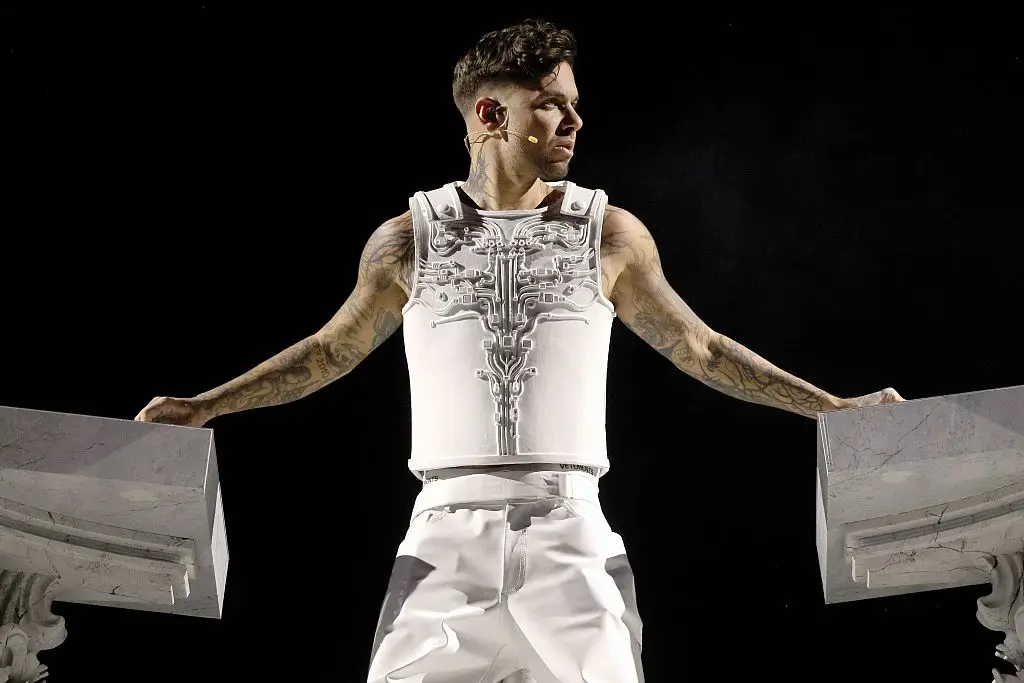 Anyma ran over time (Photo by Kevin Mazur/Getty Images for Coachella)