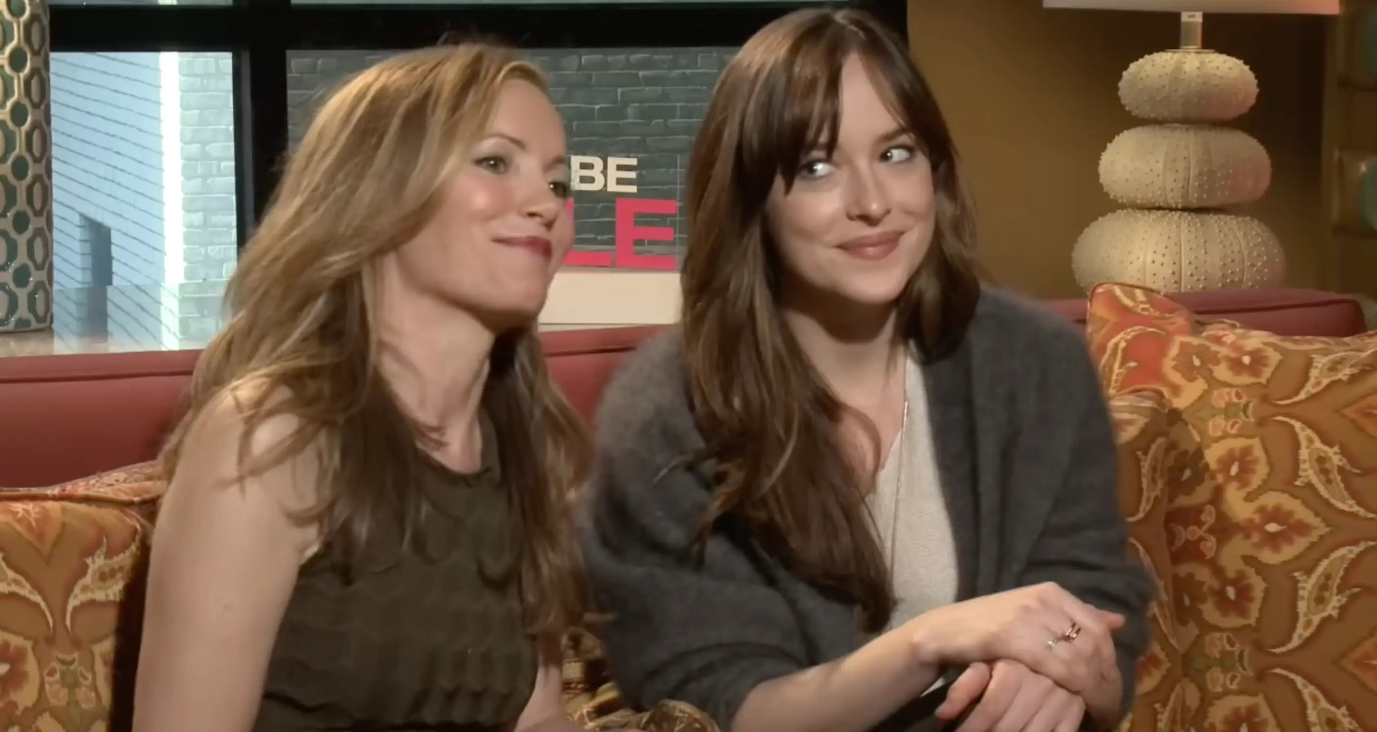 The pair tried to set up the interviewer with their friends.