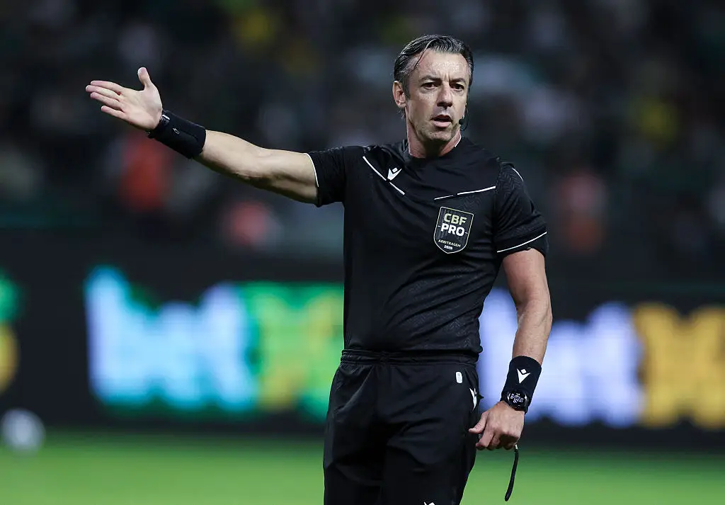  Brazilian referee Raphael Clau was under fire from Donald Trump before the game (Photo by Alexandre Schneider/Getty Images)