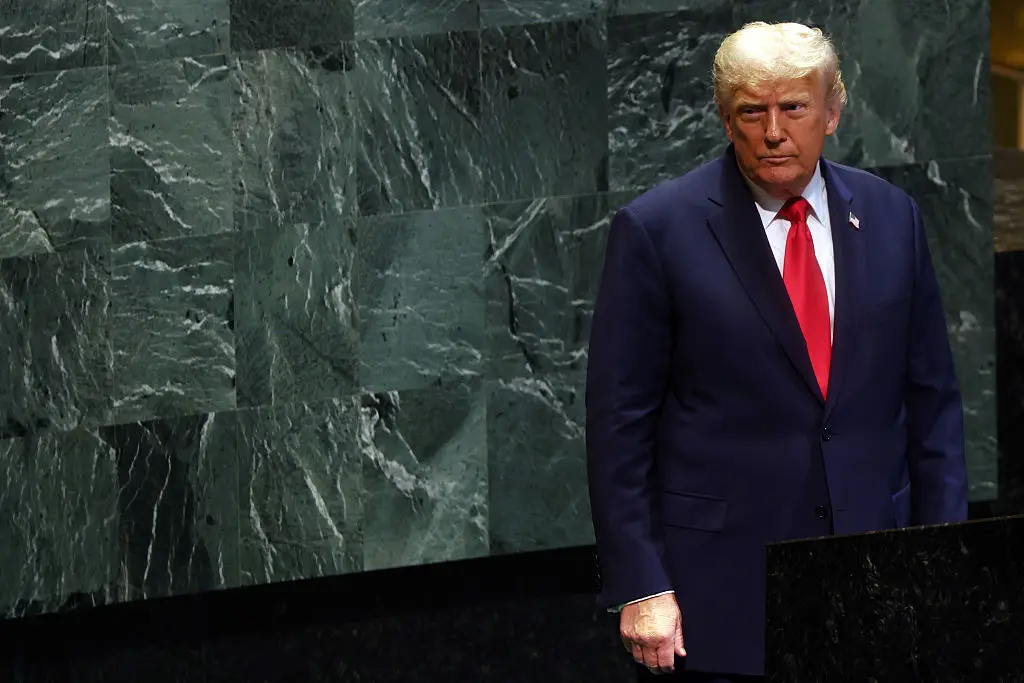 Trump at the UN General Assembly (Spencer Platt/Getty Images)