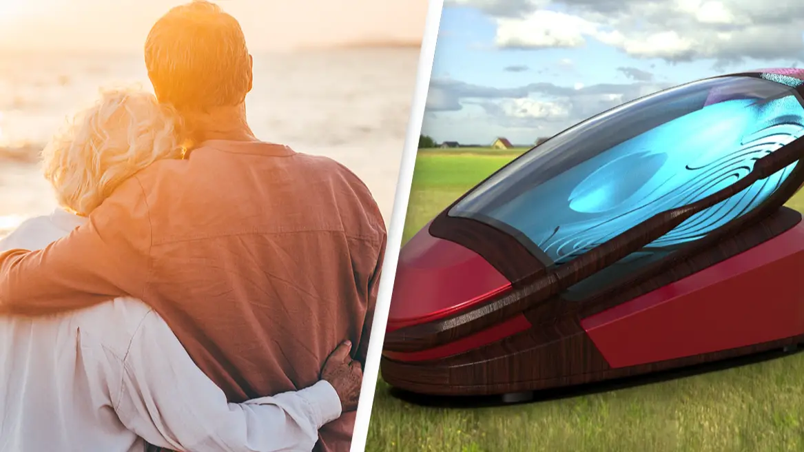 Elderly couple sign up to die in double suicide pod after wife's dementia diagnosis