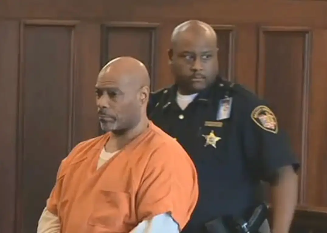 The killer made no statement at his sentencing.