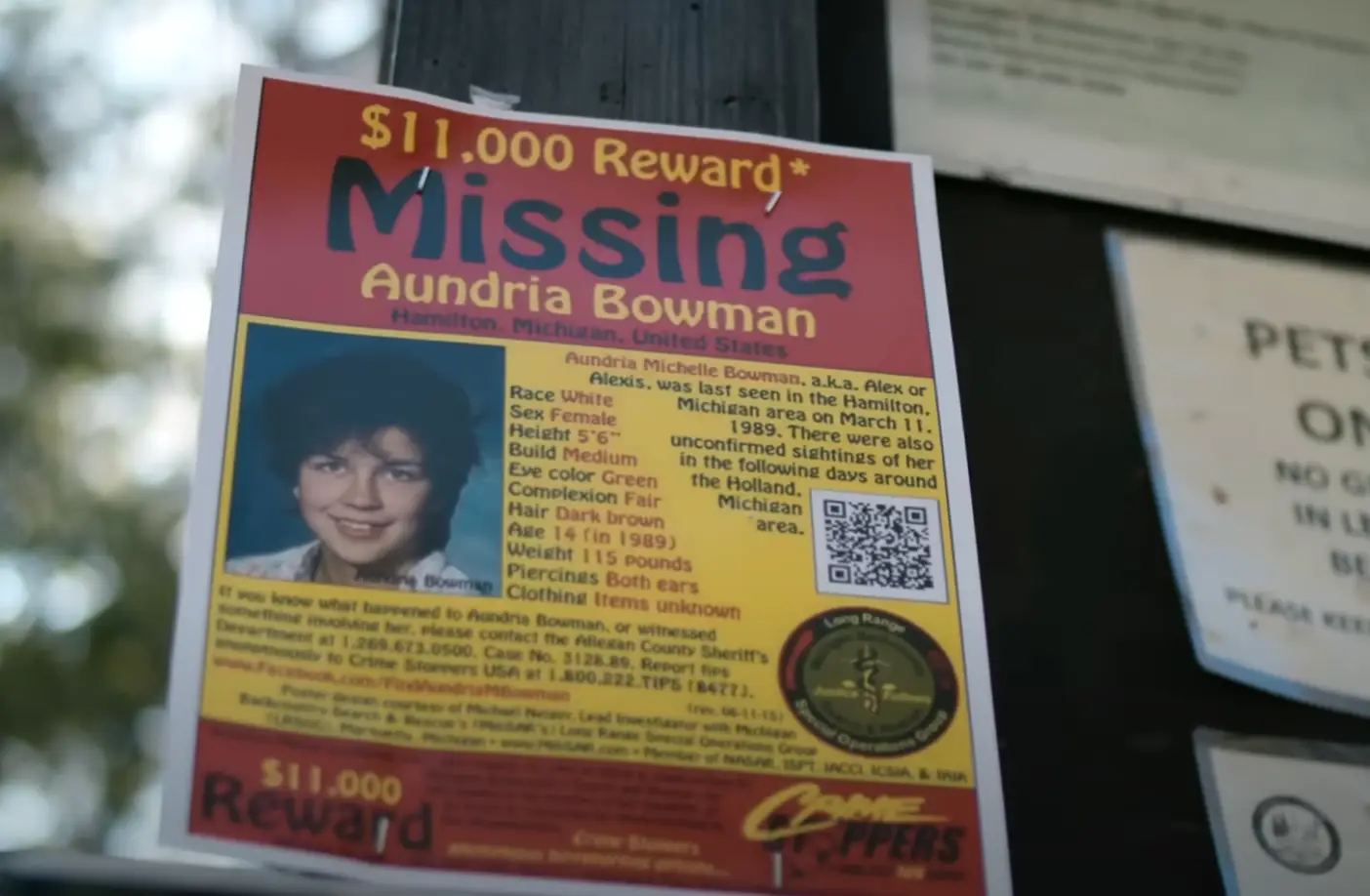 'Into the Fire: The Lost Daughter' centers around Aundria Bowman (Netflix)