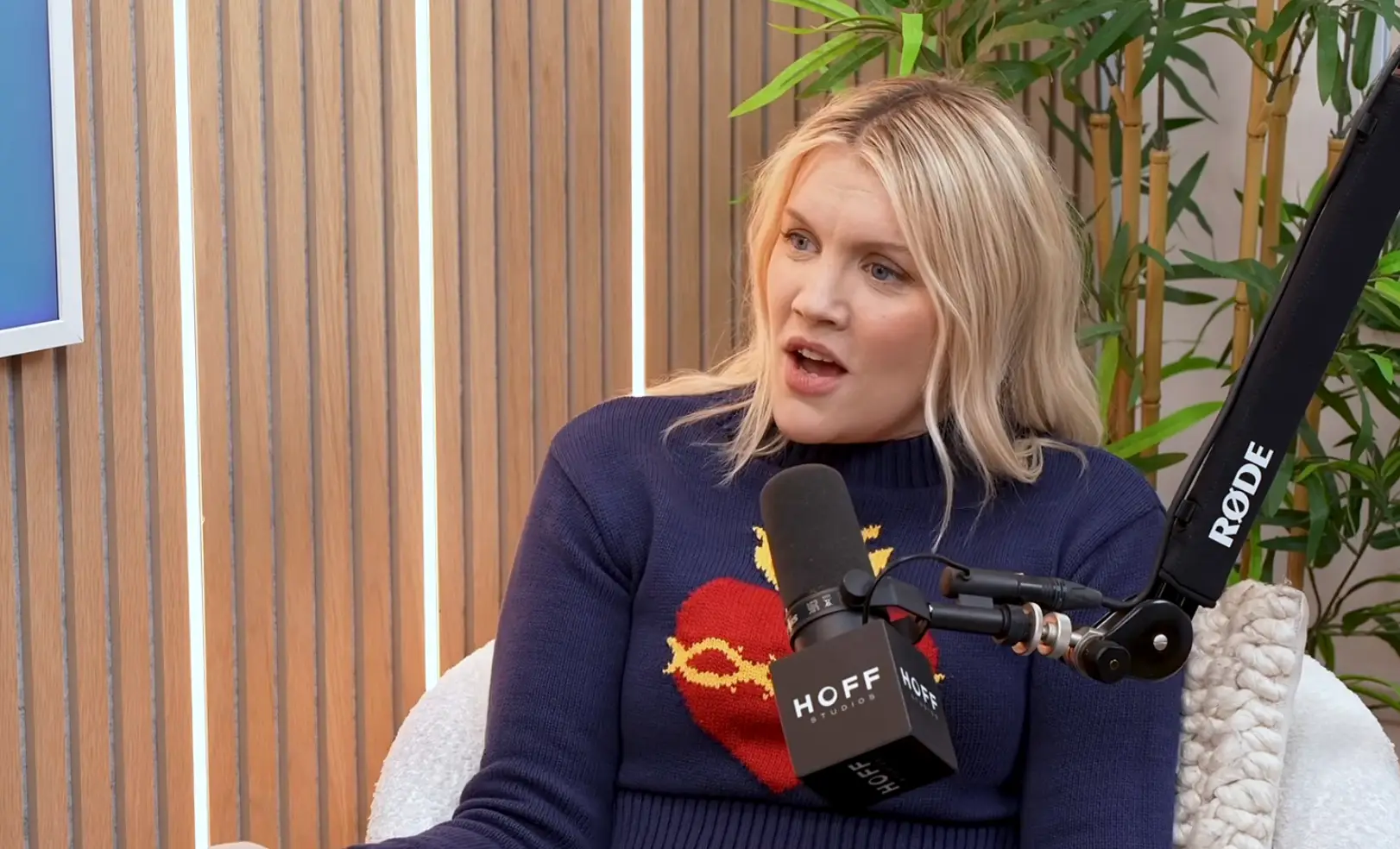 Emerald Fennell talking about Wuthering Heights' lack of nude scenes (Happy Sad Confused Podcast)