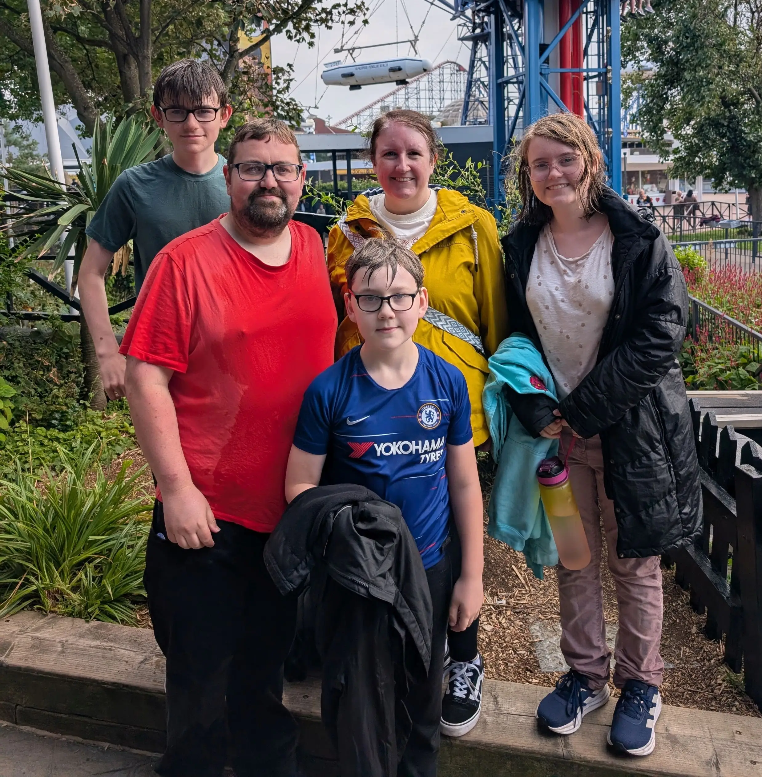 The family had paid the £40 fee to amend the booking (Kennedy News and Media)