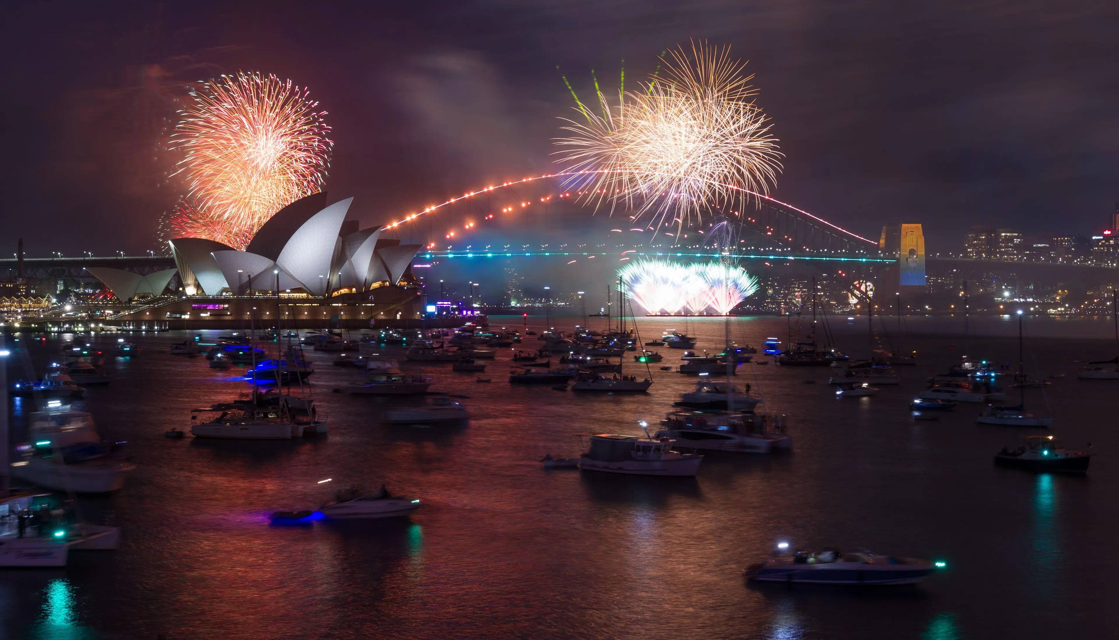 The 9:00pm fireworks were called the 'Calling Country fireworks'.