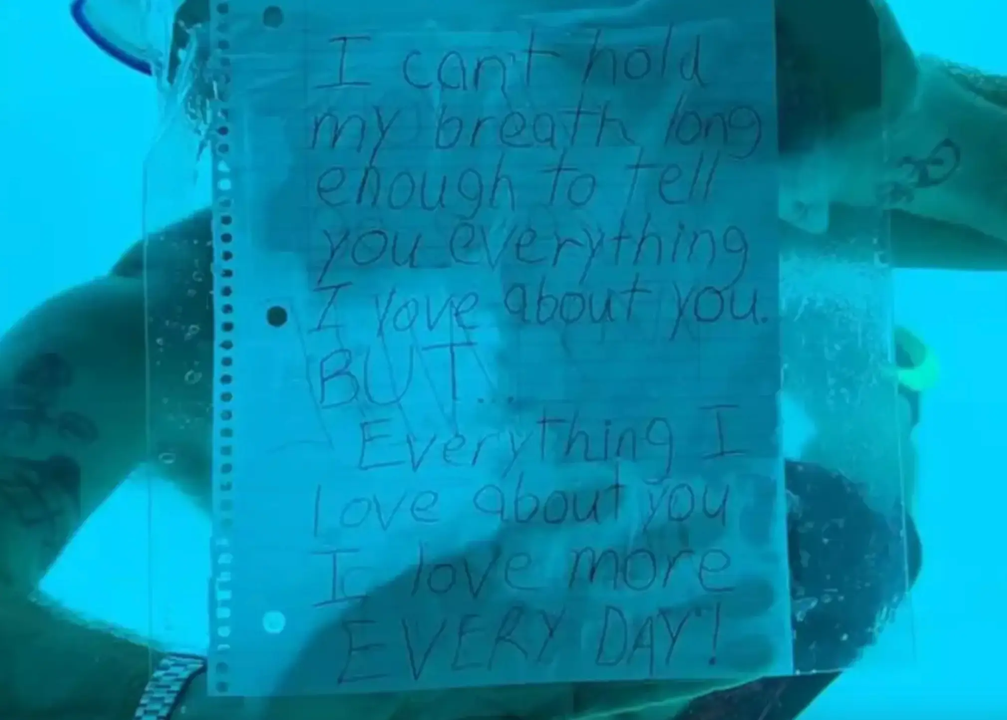 He drowned after the romantic gesture (Facebook/Kenesha Antoine)