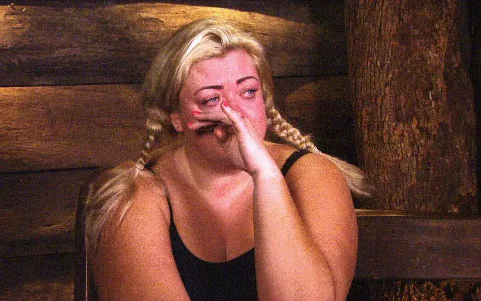 Gemma Collins was left in tears during I'm A Celeb (ITV)