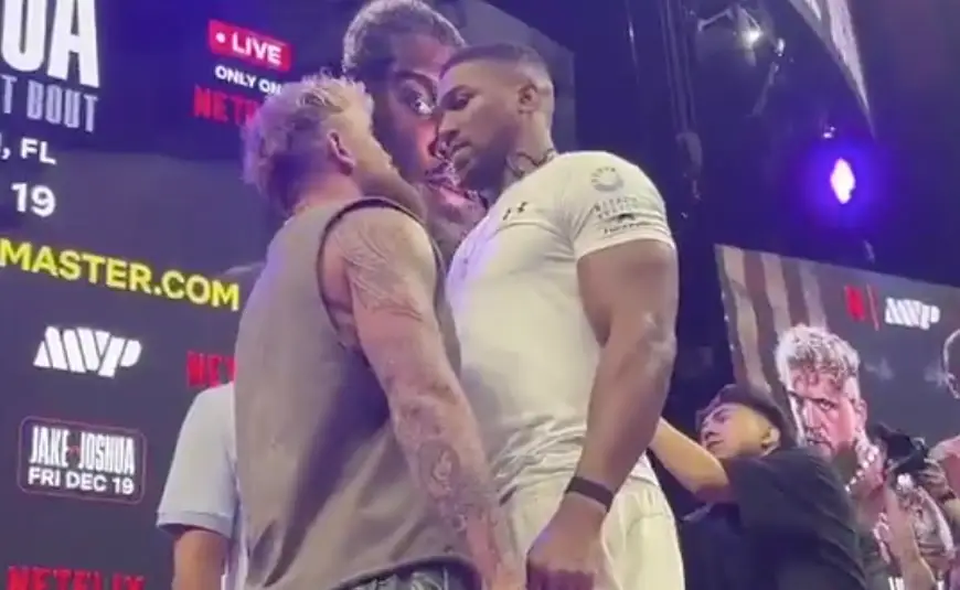 One fan said the YouTuber was 'facing off with Joshua's chest' (Netflix)