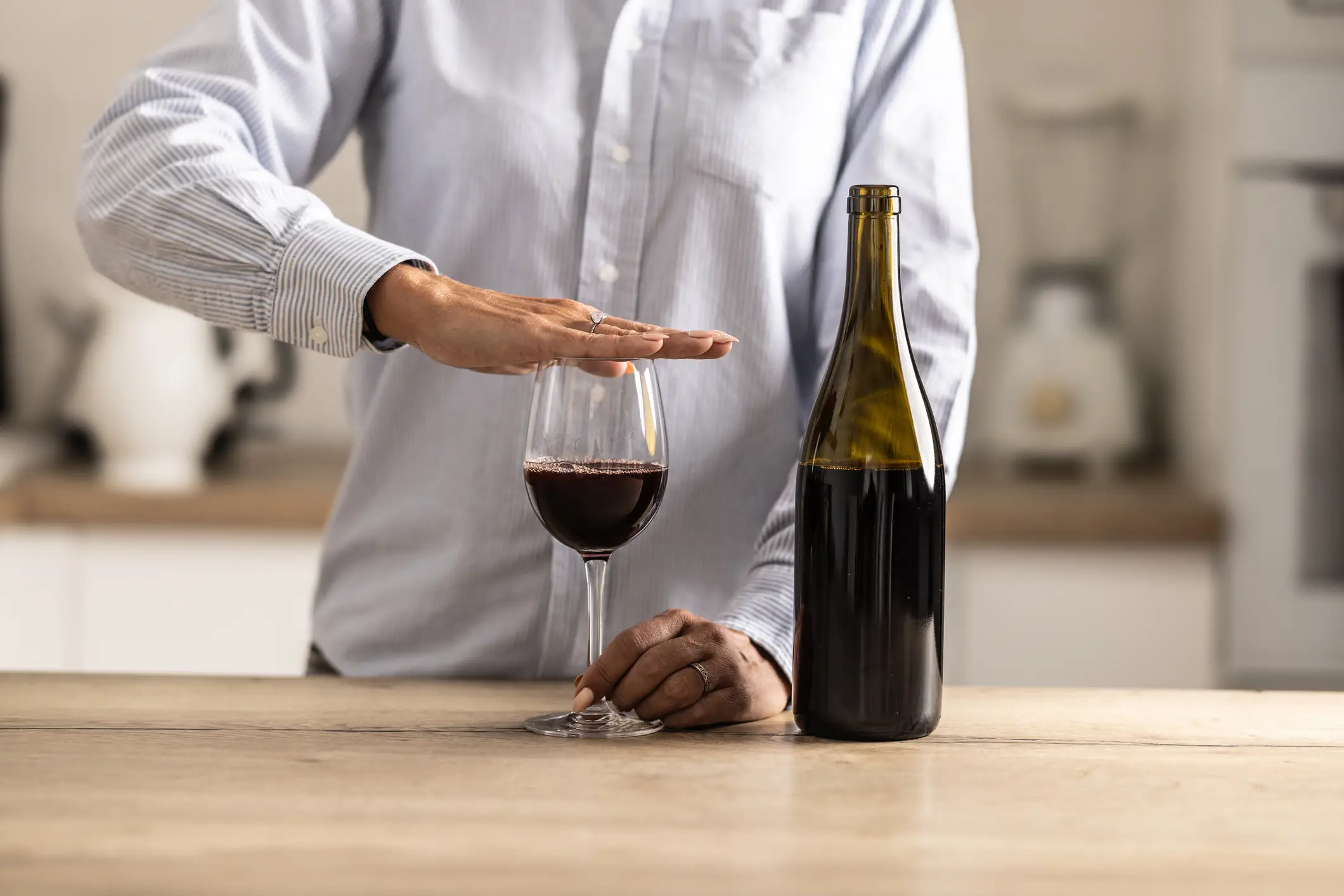 If you're just counting down the days until you can drink again that's a problem (Getty Stock Photo)