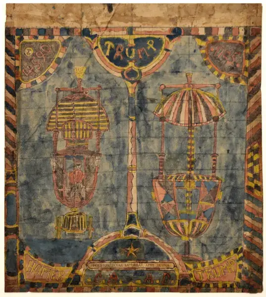 Weird, right? (Facebook/Charles A.A. Dellschau)