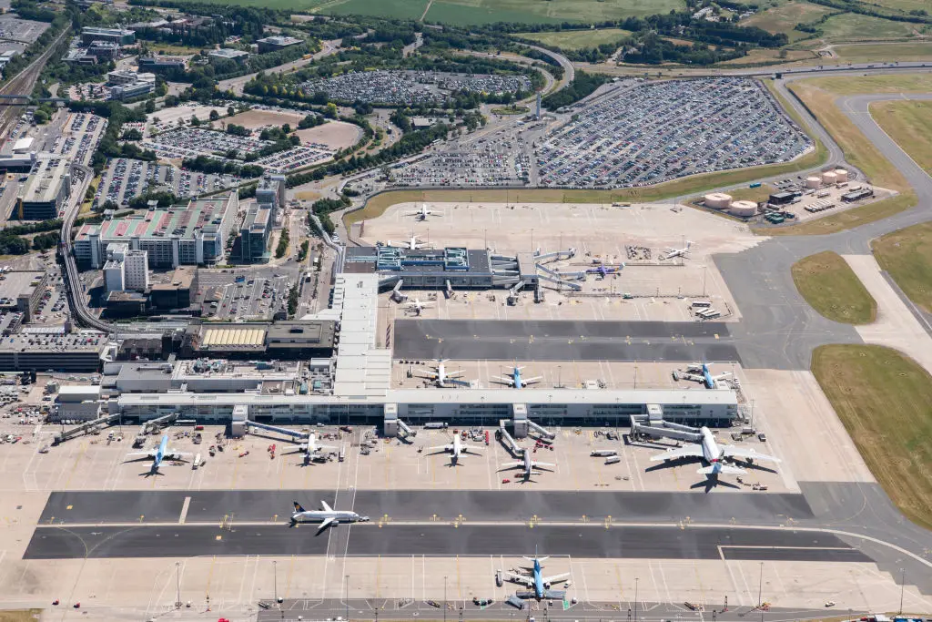 Birmingham Airport from above (Historic England Archive/Heritage Images via Getty Images)