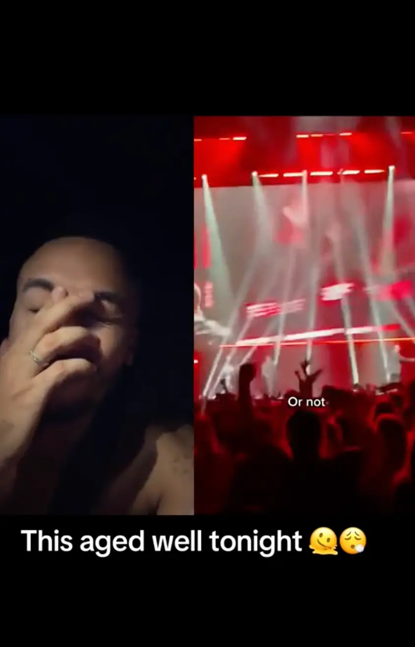 Aston Merrygold has responded to the tumble he took on stage.