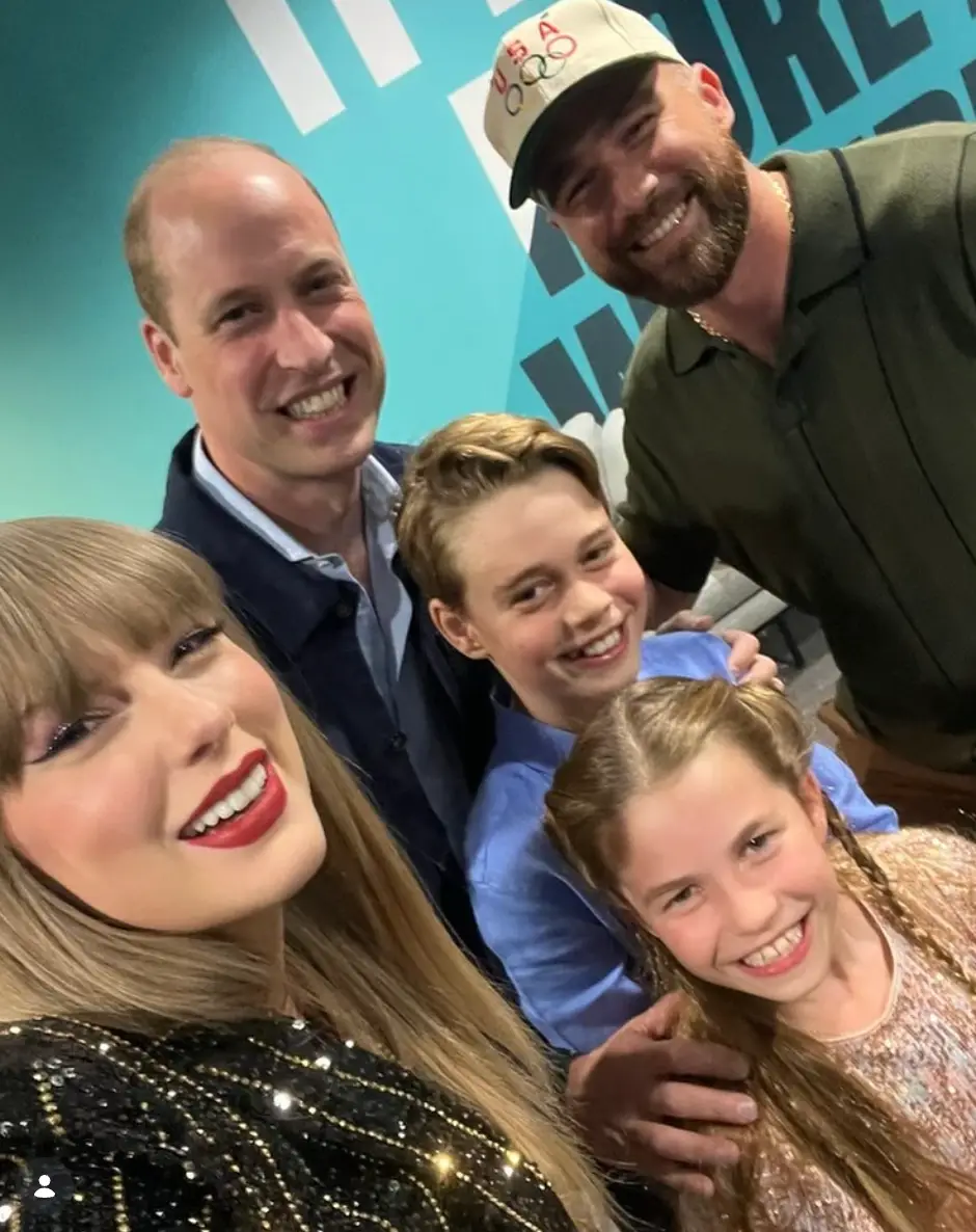 Although he's joked about it, it's said the royal won't be attending. (taylorswift/Instagram)