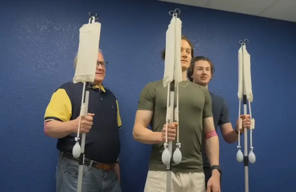 The three generations came together for the experiment (YouTube/Bryan Johnson)