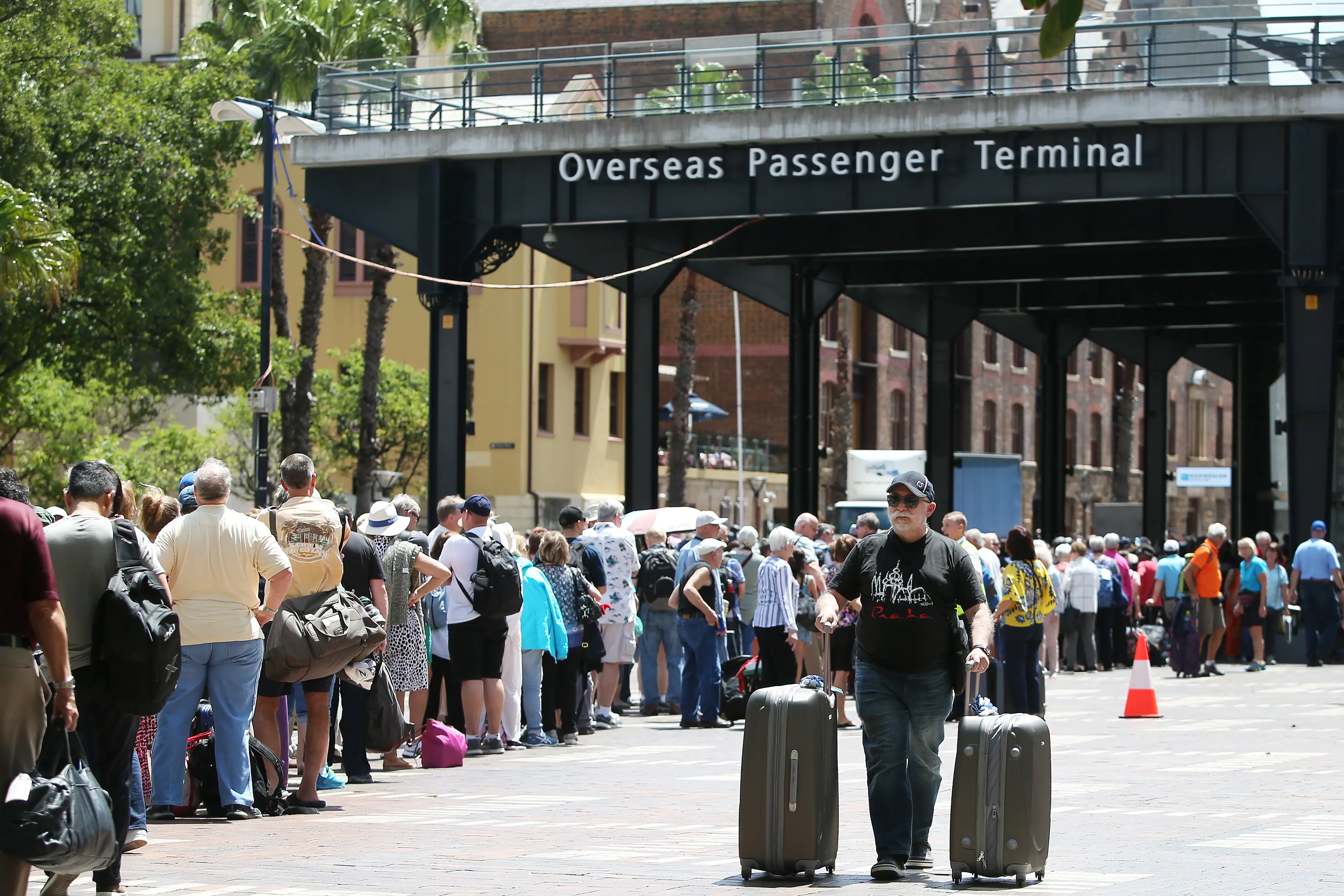 The new rule should avoid delays getting everyone on the ship (Lisa Maree Williams/Getty Images)