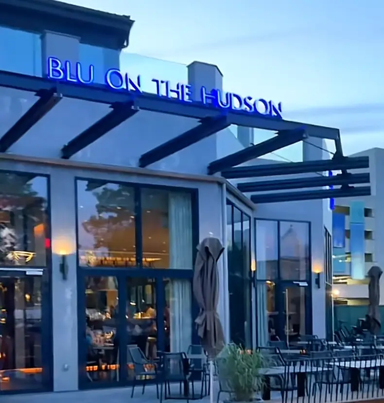 Blu on the Hudson restaurant (TikTok)