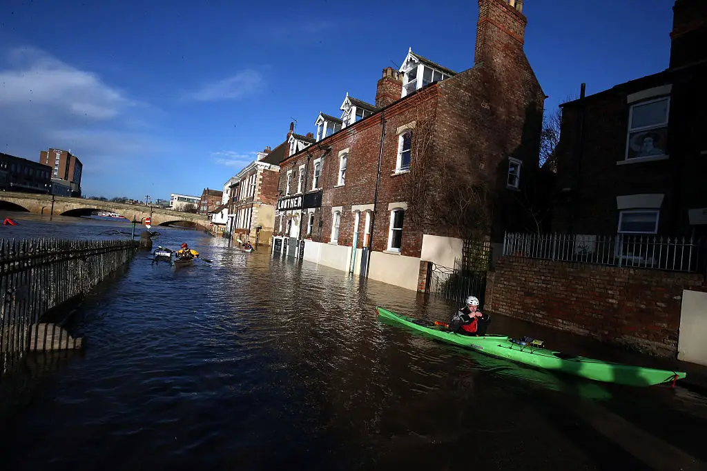 Severe flooding in the north of England in December 2015 was blamed on an El Niño (Nigel Roddis/Getty Images)