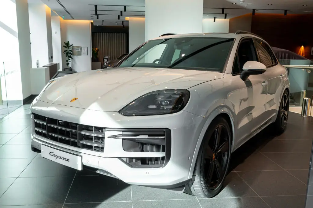If you got a new Porsche Cayenne be prepared to pay £5,690 of tax on it in the first year (John Keeble/Getty Images)