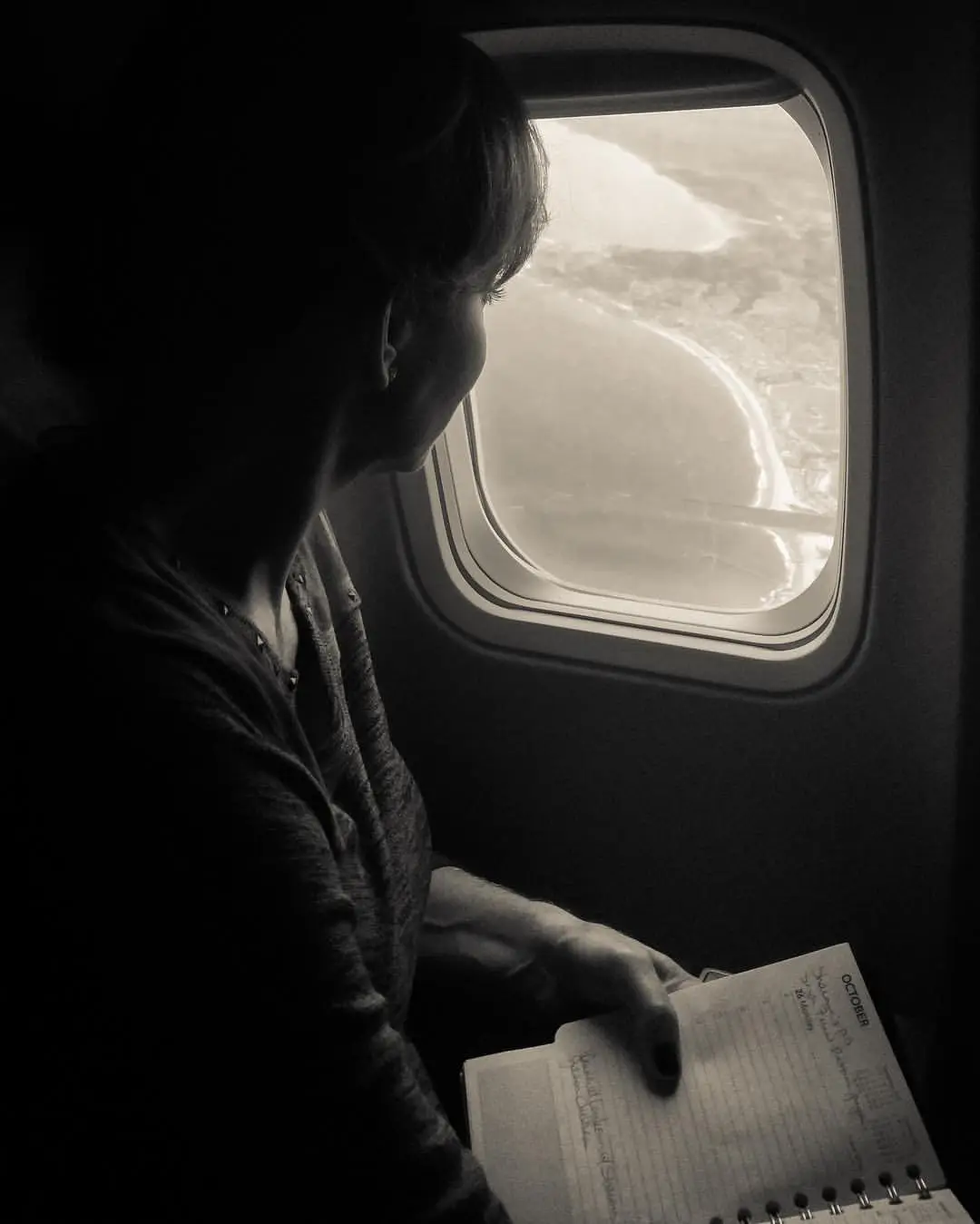 Reba McEntire re-visiting the site of the crash.