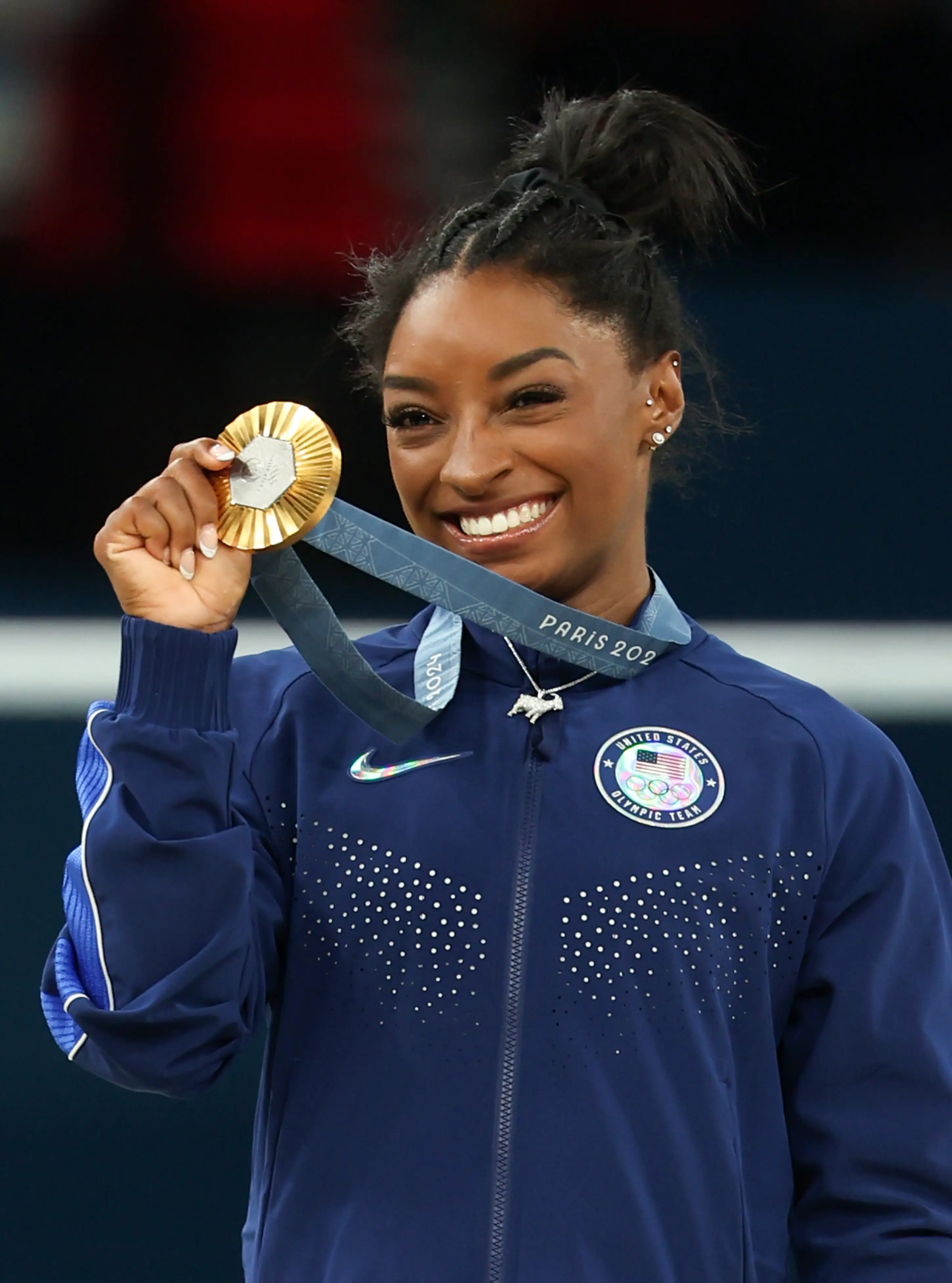 Biles told trolls to 'leave them alone'. (Stefan Matzke - Sampics/Getty Images)